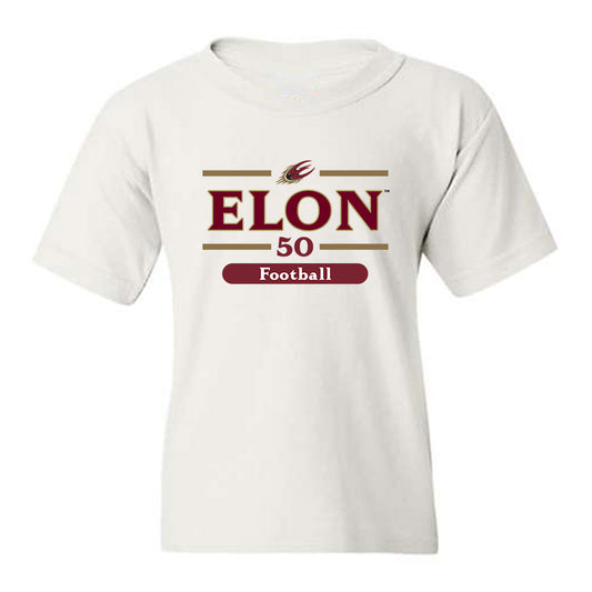 Elon - NCAA Football : Nhycer Kelly - Classic Fashion Shersey Youth T-Shirt-0
