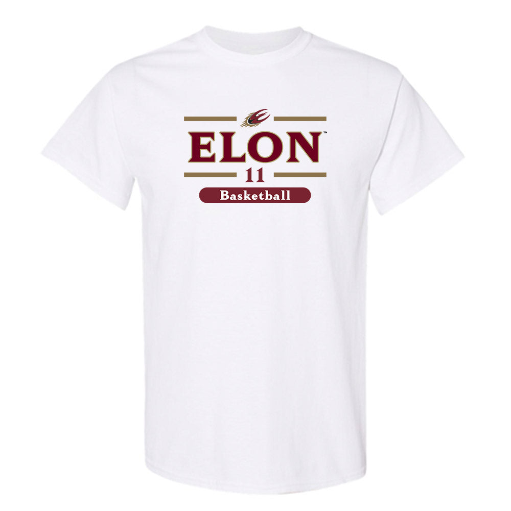 Elon - NCAA Men's Basketball : Randall Pettus - Classic Fashion Shersey T-Shirt-0
