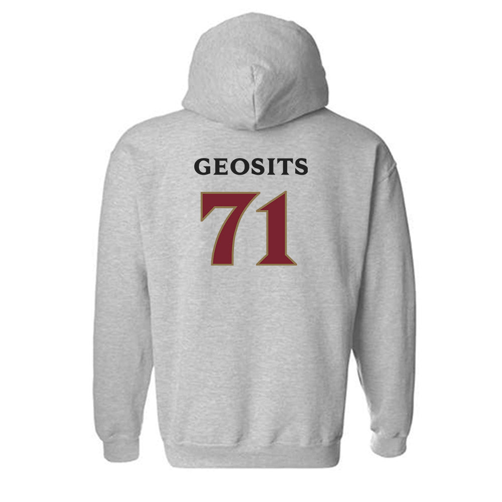 Elon - NCAA Football : Frank Geosits - Classic Shersey Hooded Sweatshirt-1