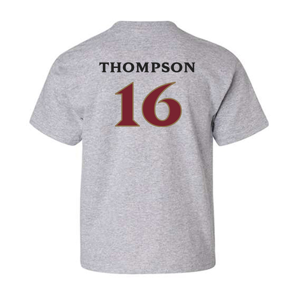 Elon - NCAA Men's Soccer : Diego Thompson - Classic Shersey Youth T-Shirt-1