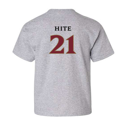 Elon - NCAA Football : Derek Hite - Classic Shersey Youth T-Shirt-1