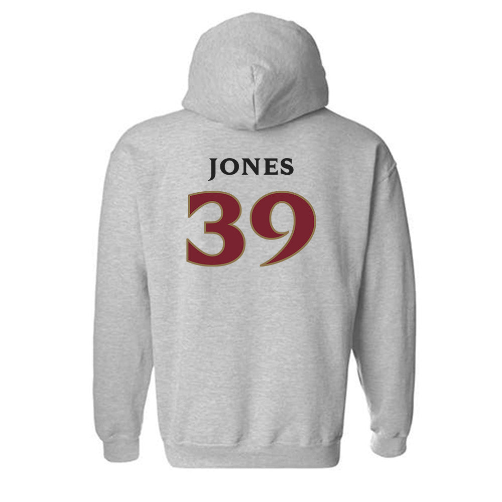 Elon - NCAA Football : Nick Jones - Classic Shersey Hooded Sweatshirt-1