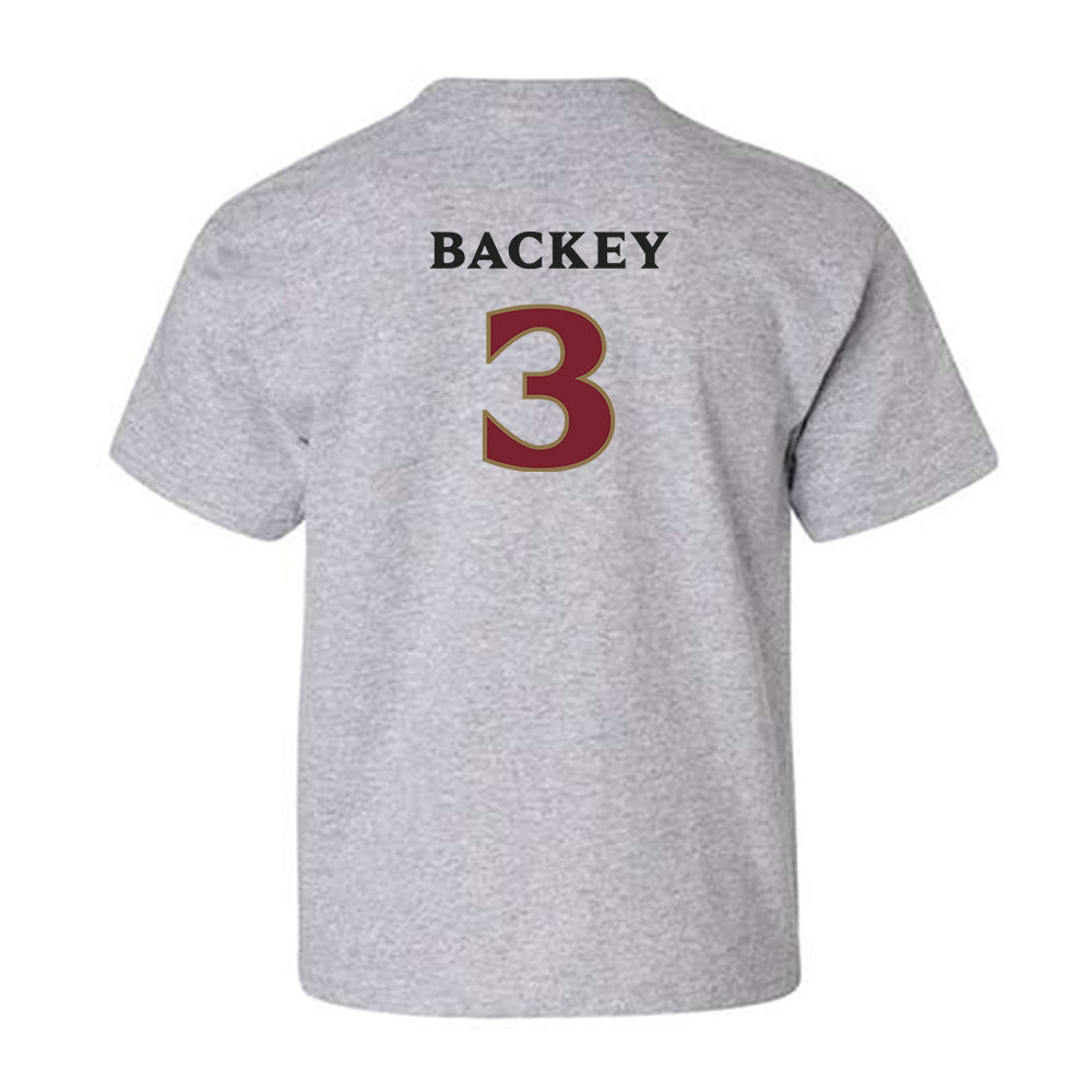 Elon - NCAA Football : Landyn Backey - Classic Shersey Youth T-Shirt-1