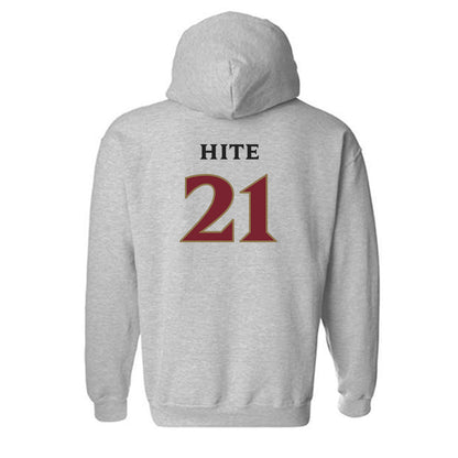 Elon - NCAA Football : Derek Hite - Classic Shersey Hooded Sweatshirt-1