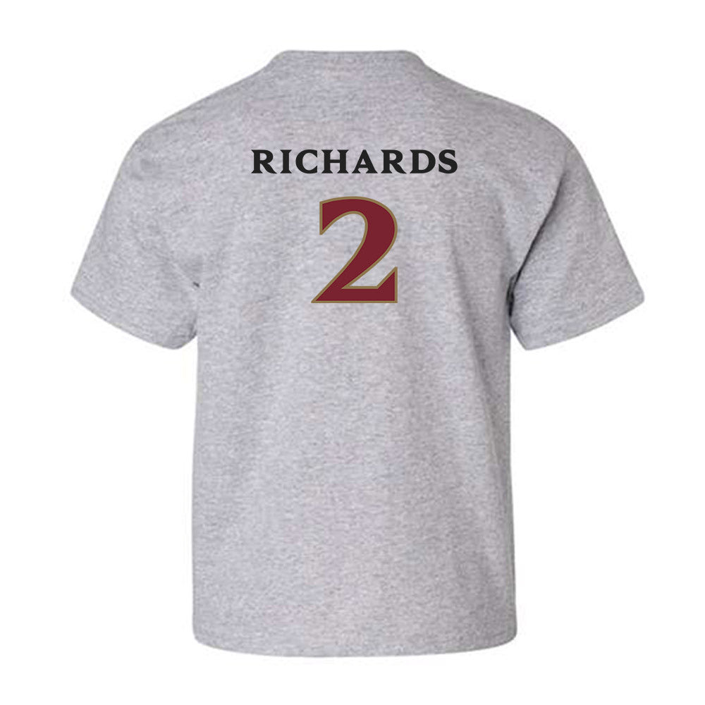 Elon - NCAA Baseball : Liam Richards - Classic Shersey Youth T-Shirt-1