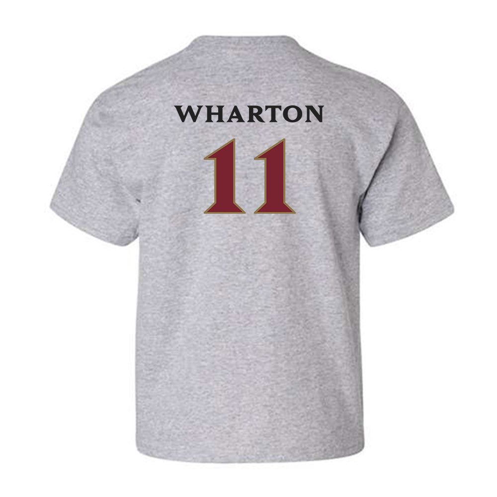 Elon - NCAA Men's Soccer : Alex Wharton - Classic Shersey Youth T-Shirt-1
