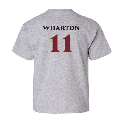 Elon - NCAA Men's Soccer : Alex Wharton - Classic Shersey Youth T-Shirt-1