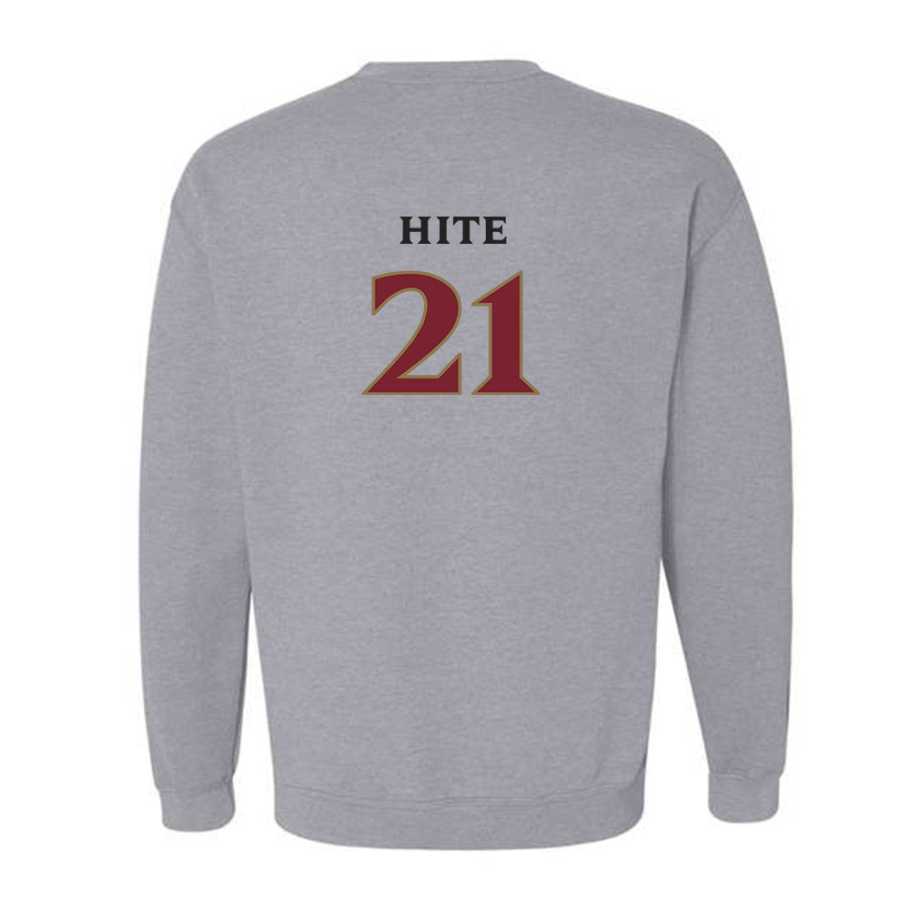 Elon - NCAA Football : Derek Hite - Classic Shersey Crewneck Sweatshirt-1