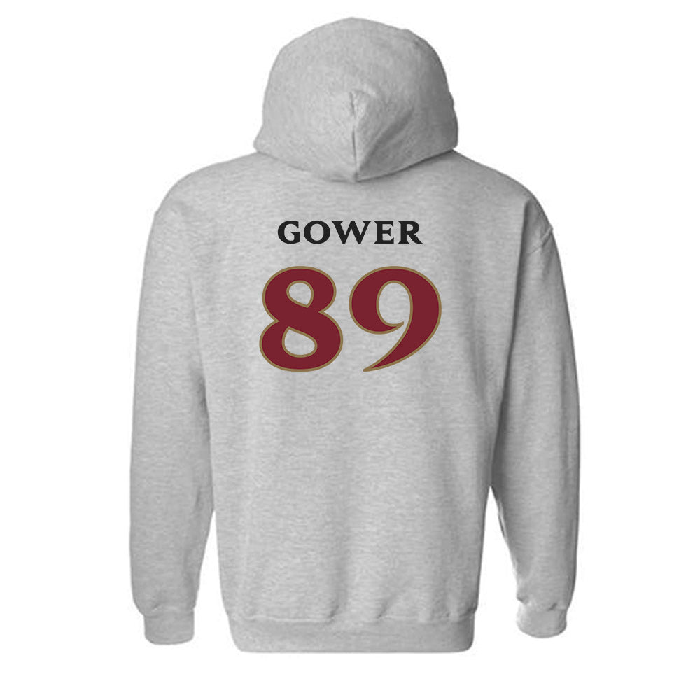 Elon - NCAA Football : Braden Gower - Classic Shersey Hooded Sweatshirt-1