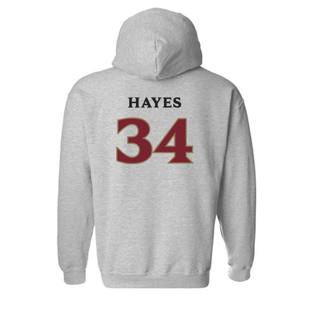 Elon - NCAA Football : Nathan Hayes - Classic Shersey Hooded Sweatshirt-1