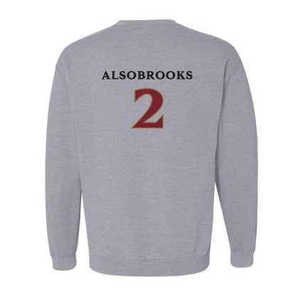 Elon - NCAA Football : Senquavious Alsobrooks - Classic Shersey Crewneck Sweatshirt-1