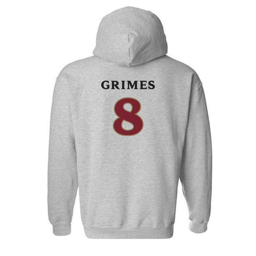 Elon - NCAA Women's Soccer : Charlise Grimes - Classic Shersey Hooded Sweatshirt-1