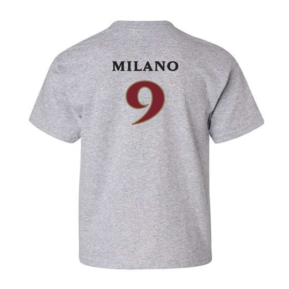 Elon - NCAA Women's Soccer : Gia Milano - Classic Shersey Youth T-Shirt-1