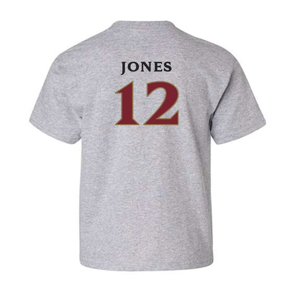 Elon - NCAA Football : Eric Jones - Classic Shersey Youth T-Shirt-1