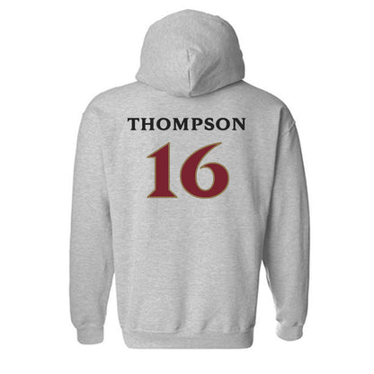 Elon - NCAA Men's Soccer : Diego Thompson - Classic Shersey Hooded Sweatshirt-1