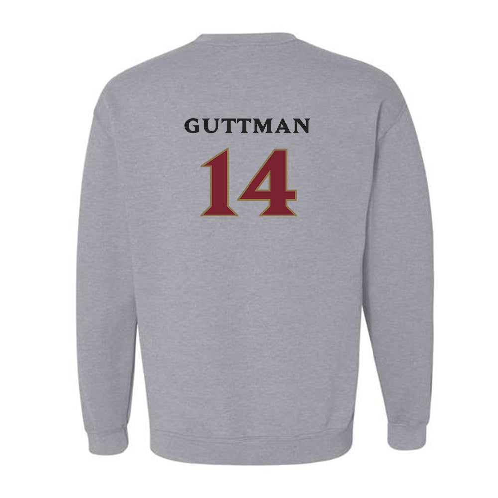 Elon - NCAA Football : Elijah Guttman - Classic Shersey Crewneck Sweatshirt-1