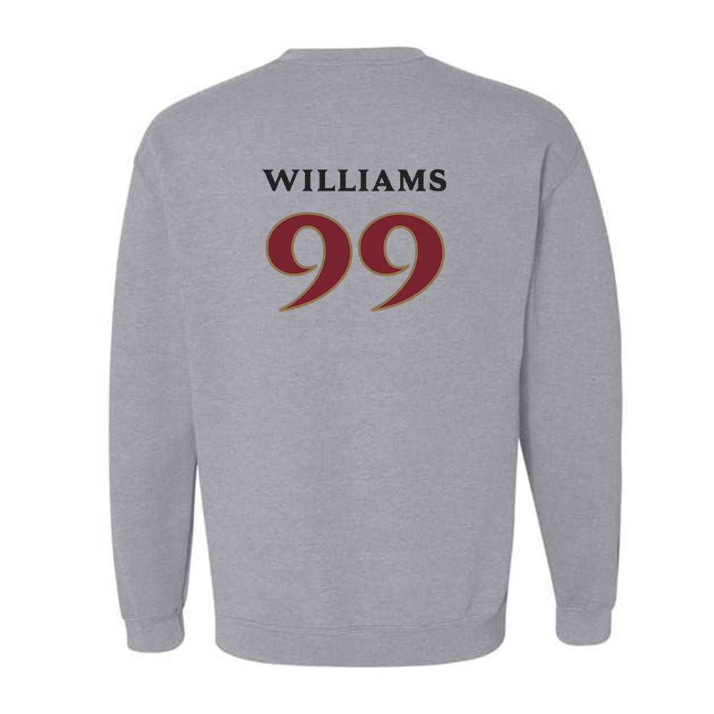 Elon - NCAA Football : Geren Williams - Classic Shersey Crewneck Sweatshirt-1
