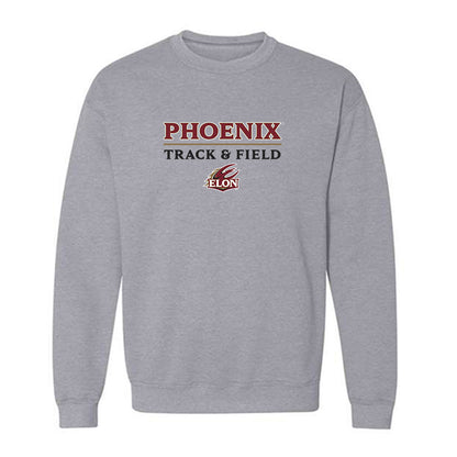 Elon - NCAA Women's Track & Field : Mia Stimpson - Classic Shersey Crewneck Sweatshirt-0