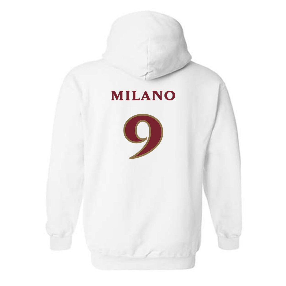 Elon - NCAA Women's Soccer : Gia Milano - Classic Shersey Hooded Sweatshirt-1