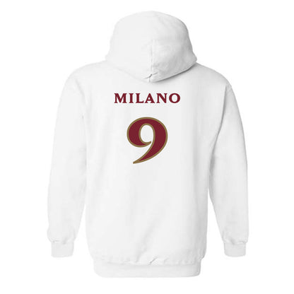 Elon - NCAA Women's Soccer : Gia Milano - Classic Shersey Hooded Sweatshirt-1