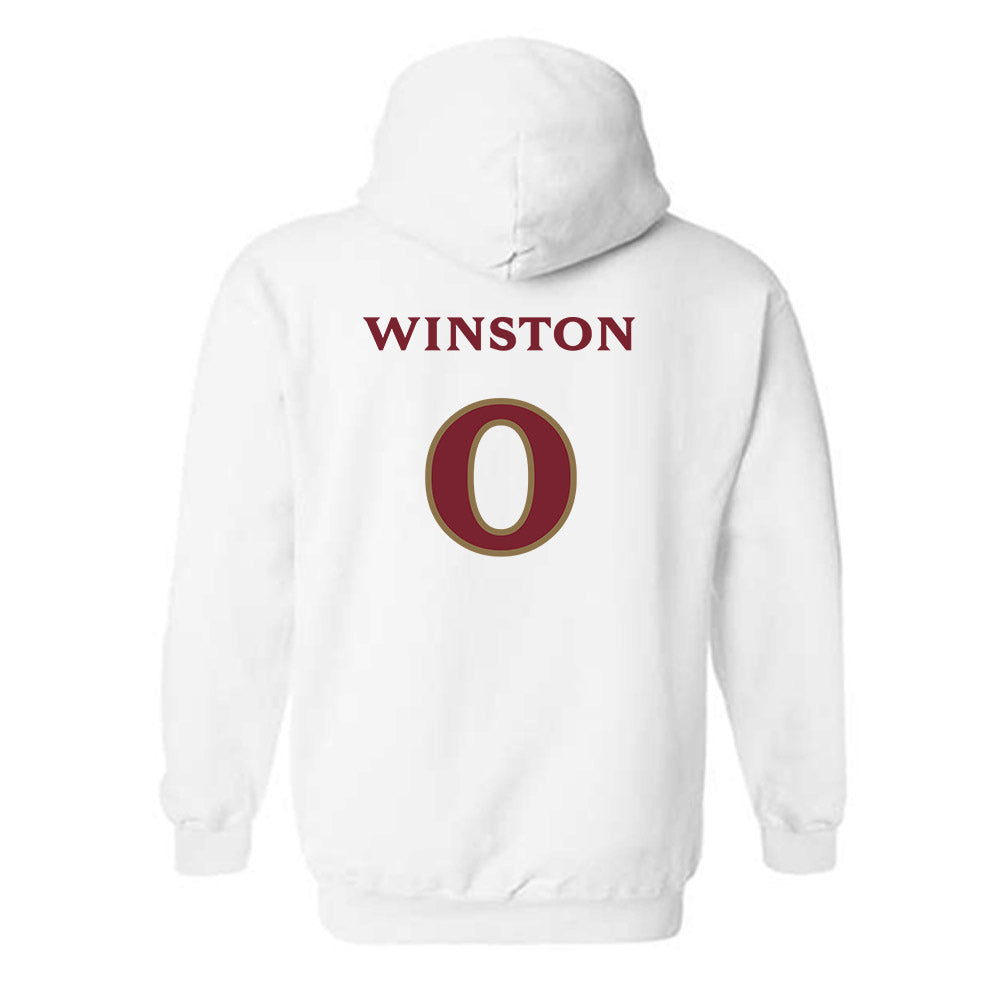 Elon - NCAA Football : Zimere Winston - Classic Shersey Hooded Sweatshirt