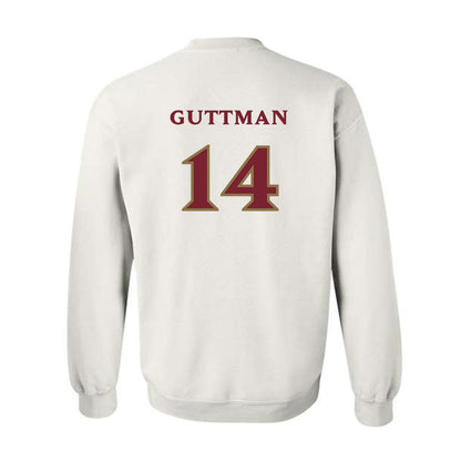 Elon - NCAA Football : Elijah Guttman - Classic Shersey Crewneck Sweatshirt-1