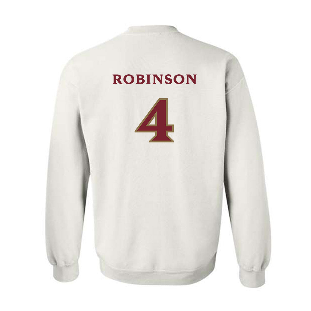 Elon - NCAA Football : Josiah Robinson - Classic Shersey Crewneck Sweatshirt-1