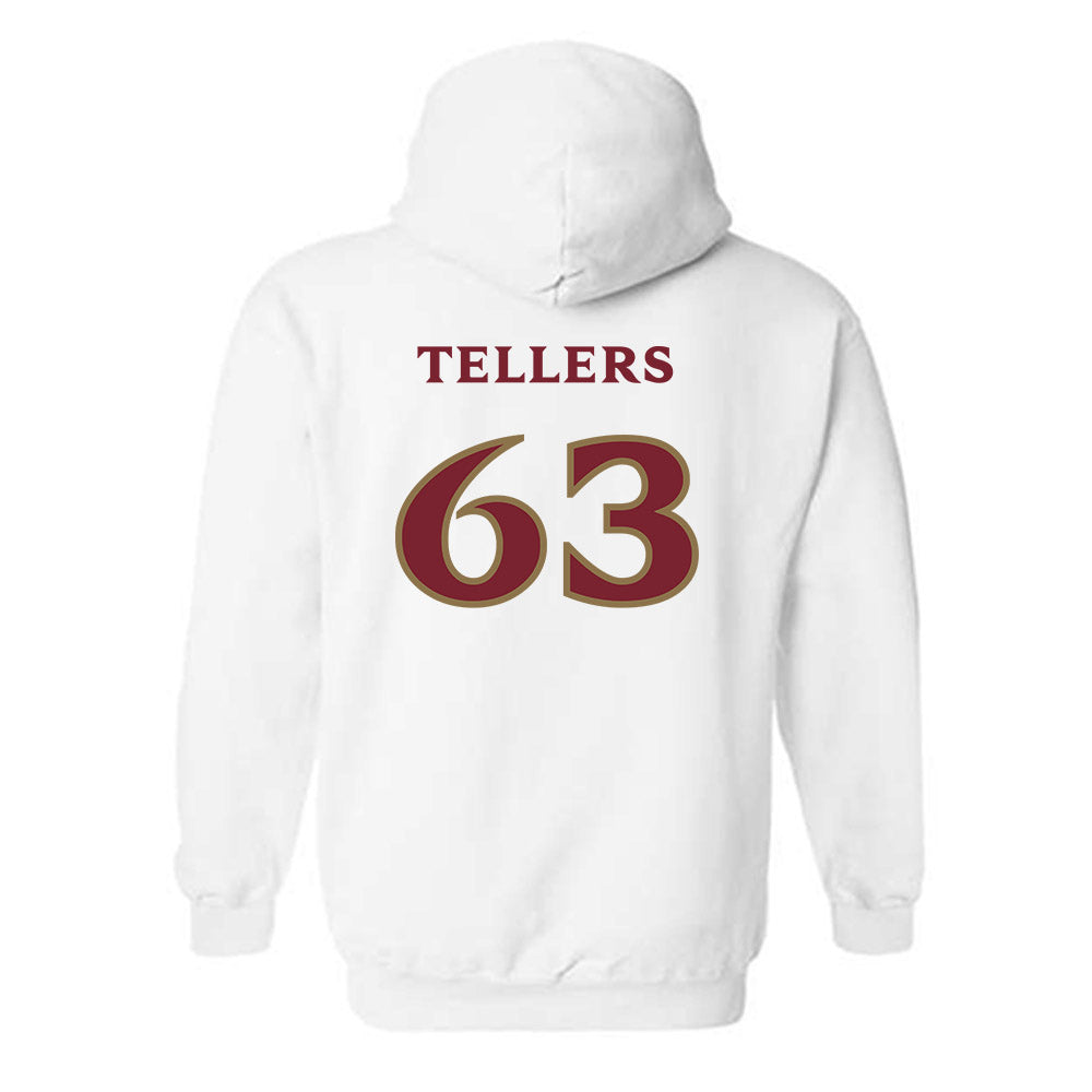 Elon - NCAA Football : Will Tellers - Classic Shersey Hooded Sweatshirt-1