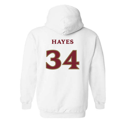 Elon - NCAA Football : Nathan Hayes - Classic Shersey Hooded Sweatshirt-1
