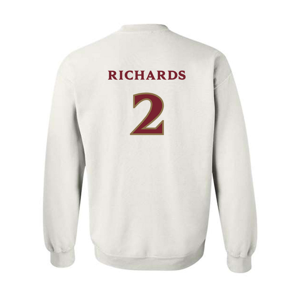 Elon - NCAA Baseball : Liam Richards - Classic Shersey Crewneck Sweatshirt-1