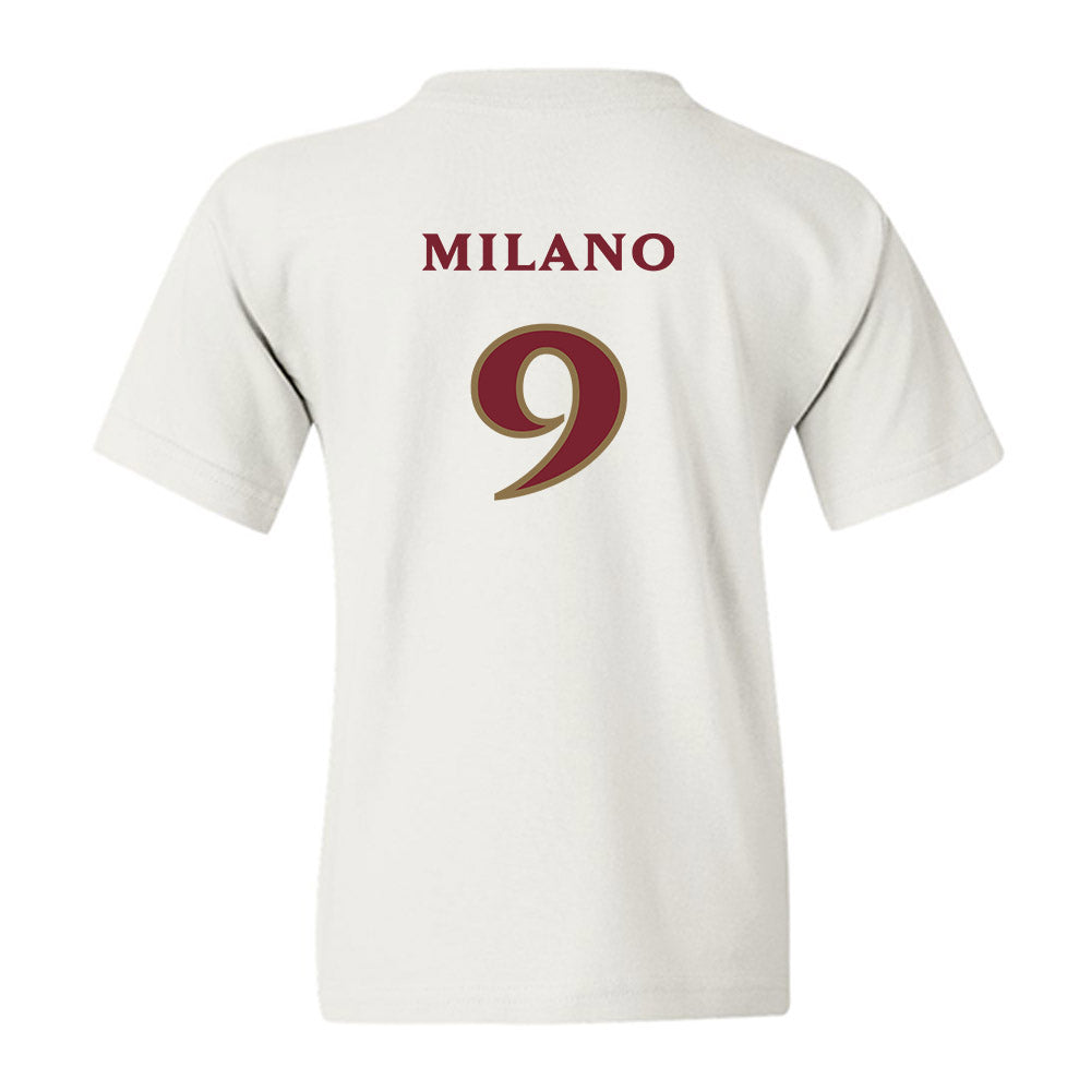 Elon - NCAA Women's Soccer : Gia Milano - Classic Shersey Youth T-Shirt-1