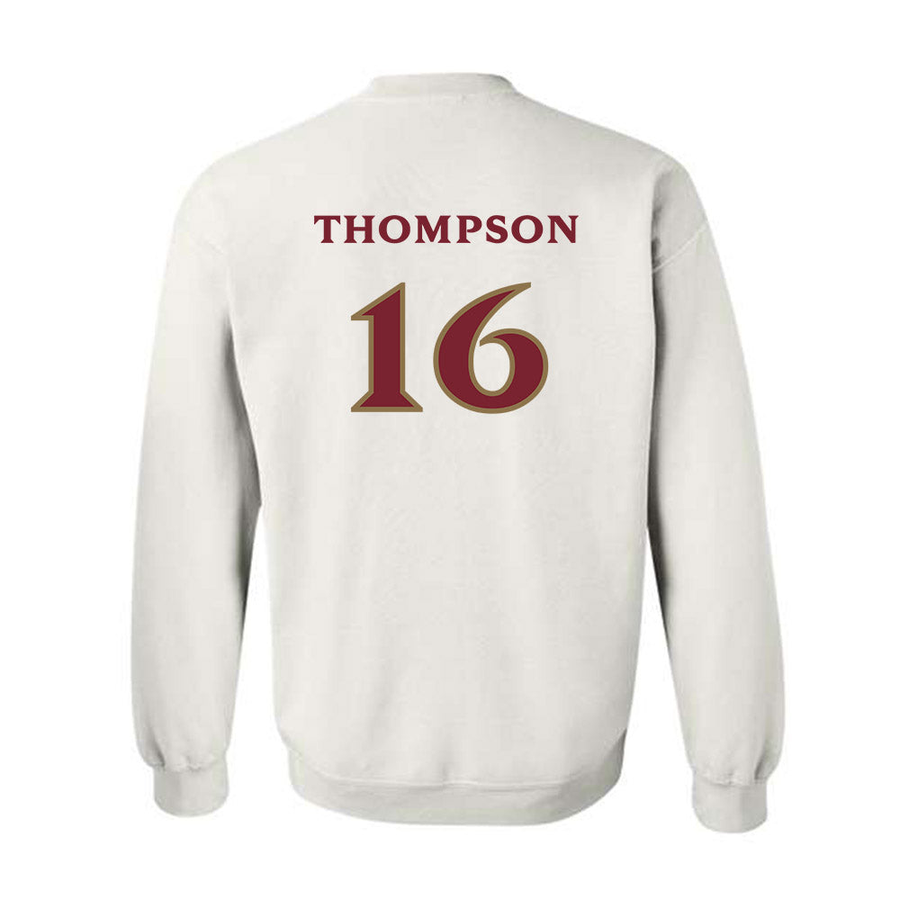 Elon - NCAA Men's Soccer : Diego Thompson - Classic Shersey Crewneck Sweatshirt-1