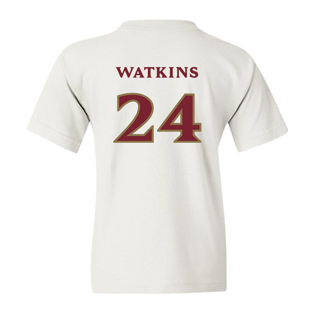 Elon - NCAA Women's Basketball : Tamia Watkins - Classic Shersey Youth T-Shirt-1