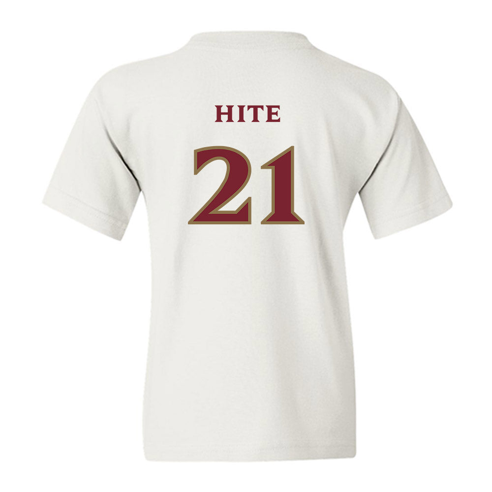 Elon - NCAA Football : Derek Hite - Classic Shersey Youth T-Shirt-1