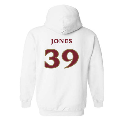 Elon - NCAA Football : Nick Jones - Classic Shersey Hooded Sweatshirt-1