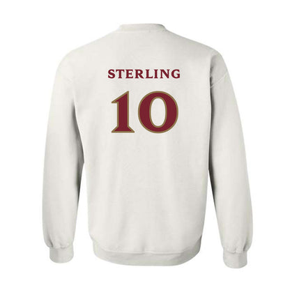 Elon - NCAA Baseball : Nate Sterling - Classic Shersey Crewneck Sweatshirt-1