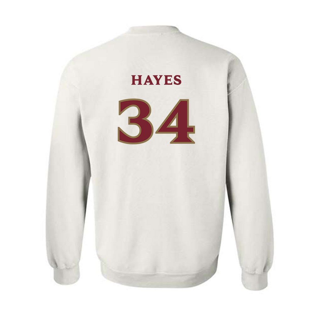 Elon - NCAA Football : Nathan Hayes - Classic Shersey Crewneck Sweatshirt-1