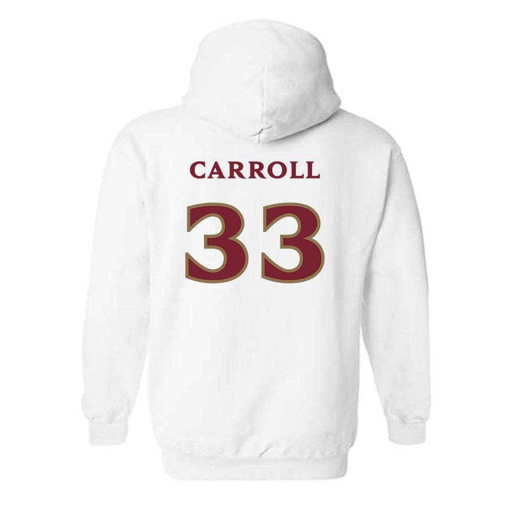 Elon - NCAA Football : Brodie Carroll - Classic Shersey Hooded Sweatshirt-1