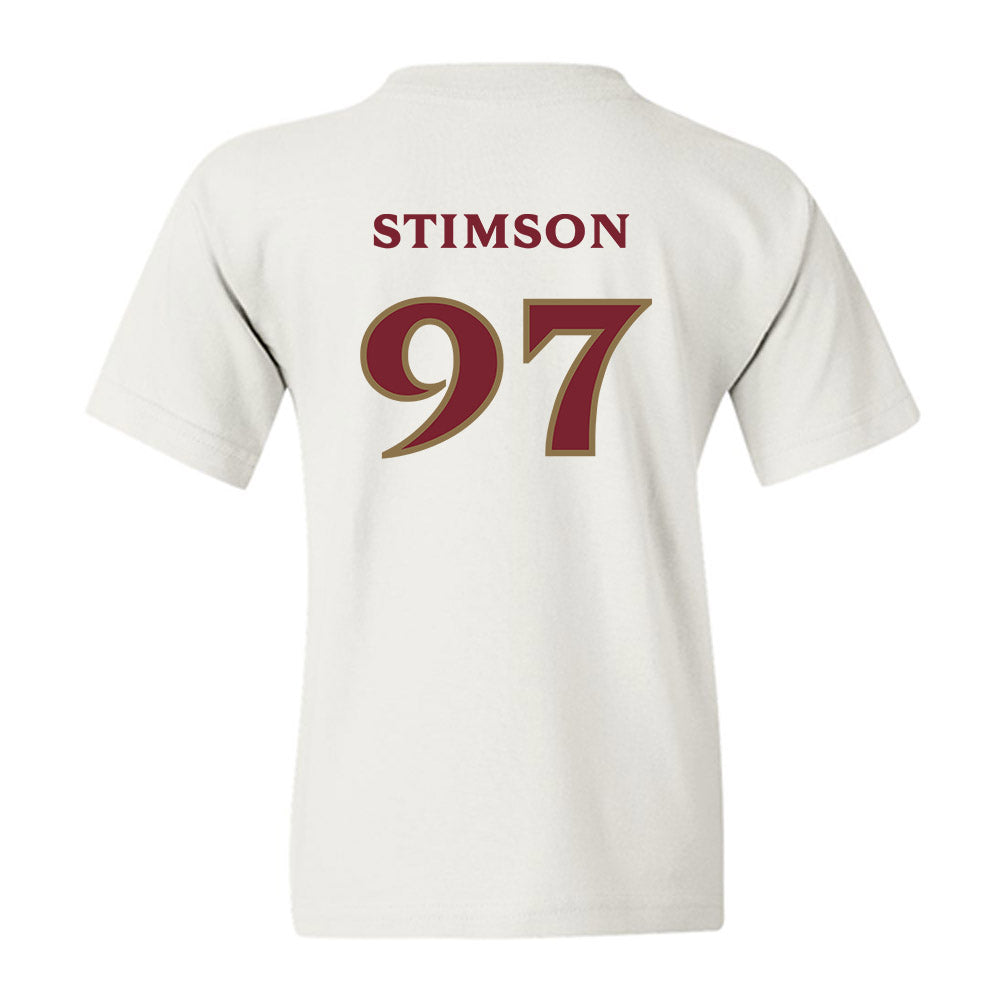Elon - NCAA Football : Carter Stimson - Classic Shersey Youth T-Shirt-1