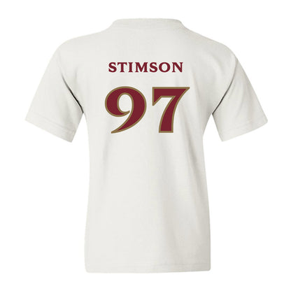 Elon - NCAA Football : Carter Stimson - Classic Shersey Youth T-Shirt-1