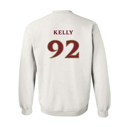 Elon - NCAA Football : Nhycer Kelly - Classic Shersey Crewneck Sweatshirt-1