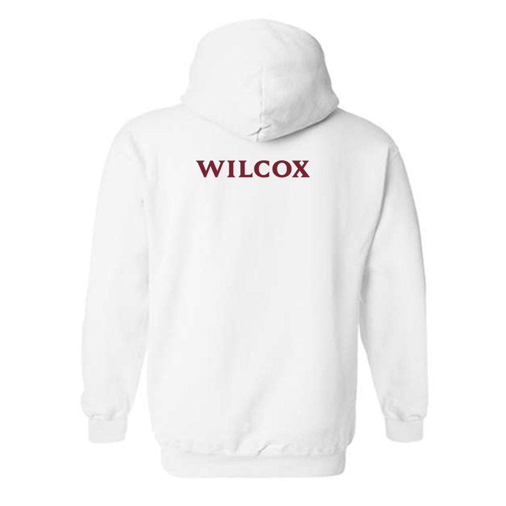 Elon - NCAA Women's Track & Field : Meghan Wilcox - Classic Shersey Hooded Sweatshirt-1
