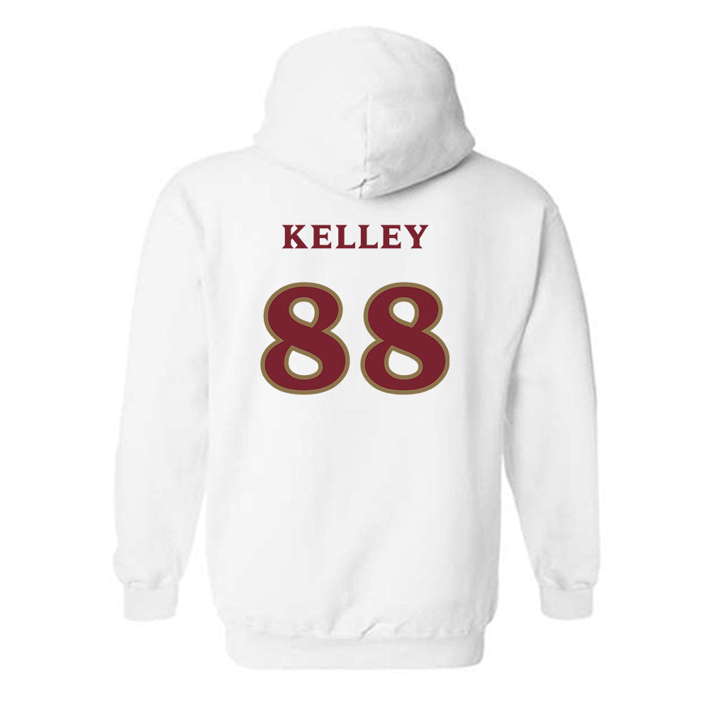 Elon - NCAA Football : Owen Kelley - Classic Shersey Hooded Sweatshirt-1