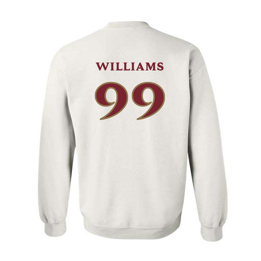 Elon - NCAA Football : Geren Williams - Classic Shersey Crewneck Sweatshirt-1