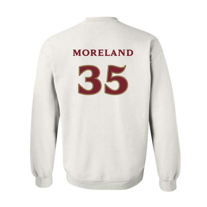 Elon - NCAA Football : Owen Moreland - Classic Shersey Crewneck Sweatshirt-1