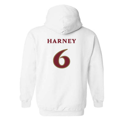 Elon - NCAA Football : Tyquan Harney - Classic Shersey Hooded Sweatshirt-1