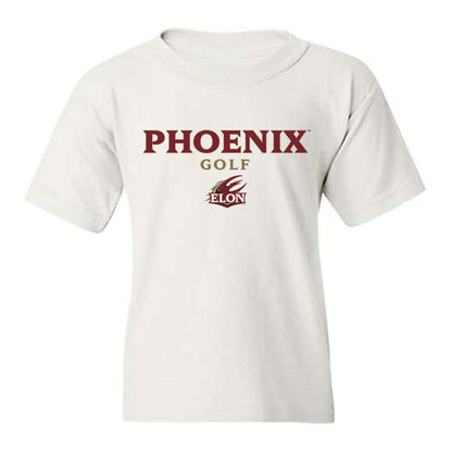 Elon - NCAA Men's Golf : Dylan Lewis - Classic Shersey Youth T-Shirt-0