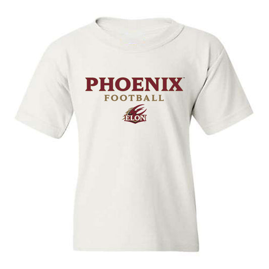 Elon - NCAA Football : Nick Jones - Classic Shersey Youth T-Shirt-0
