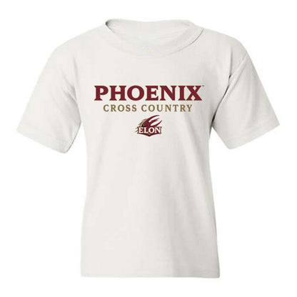 Elon - NCAA Men's Cross Country : Caden Strickland - Classic Shersey Youth T-Shirt-0