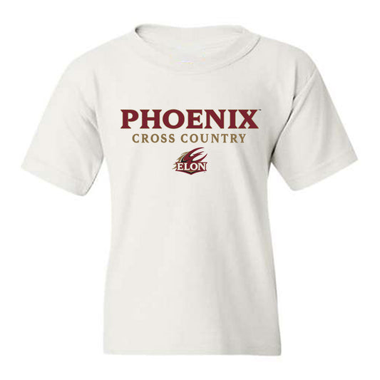 Elon - NCAA Men's Cross Country : Caden Strickland - Classic Shersey Youth T-Shirt-0